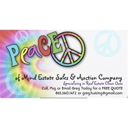 Peace Of Mind Estate Sales & Auction Co. Logo