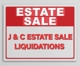 J & C Estate sale Liquidations Logo