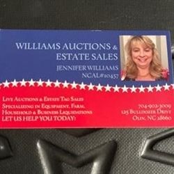 Williams Auctions &amp; Estate Sales