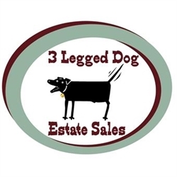 3 Legged Dog Estate Sales Logo