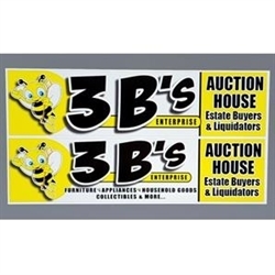 3 B's Auction Logo