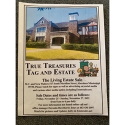 True Treasures Tag And Estate Sales Logo