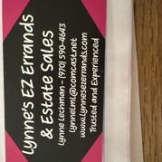 Lynne’s Ez Errands Logo