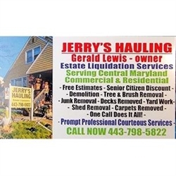 Jerry's Hauling And Estate Liquidations Logo