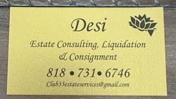 Club 33 Estate Sale Services Logo