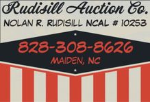 Rudisill Auction Company Logo
