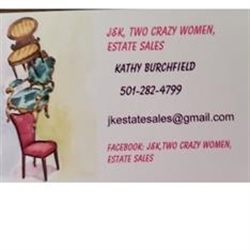 J & K Estate Sales aka "Two Crazy Women" Logo