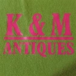 K & M Antiques Logo