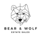 Bear And Wolf Estate Sales Logo