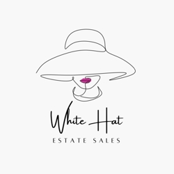 White Hat Estate Sales Abq Logo