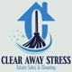 Clear Away Stress Estate Sales & Cleaning Logo