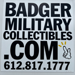 Badger Military Collectibles Logo