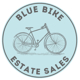 Blue Bike Estate Sales Logo