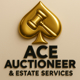 Ace Auctioneers & Estate Sales Logo