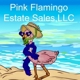 Pink Flamingo Estate Sales Logo