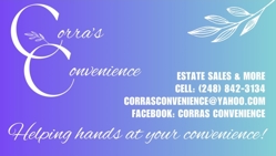Corra’s Convenience Logo