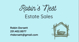Robin's Nest Estate Sales Logo