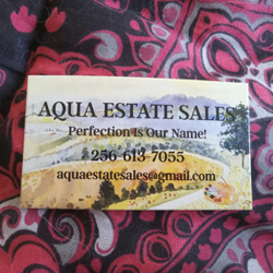 Aqua Estate Sales Logo