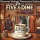 215 1/2 Vintage Shop Logo