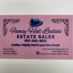 Fancy Hat Ladies Estate Sales