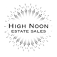 High Noon Estate Sales Logo