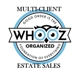 Whooz Organized Multi Client Estate Sale Logo