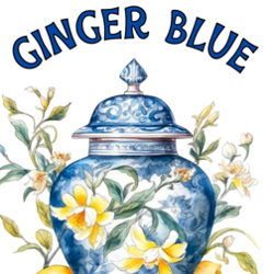 Ginger Blue Estate Sales & Liquidation Logo