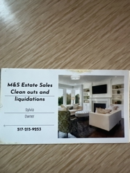 M&amp;S Estate Sales LLC