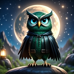44 Green Owls
