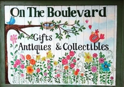 On The Boulevard Gifts, Antiques & Collectibles Logo