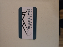 Husband And Wife Estate Sales Logo