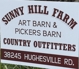 Sunny Hill Farm Art And Pickers Barn LLC Logo