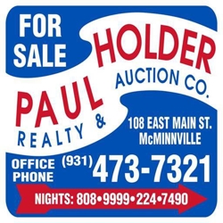 Paul Holder Realty & Auction Logo