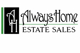 Always Home Estate Sales LLC Logo