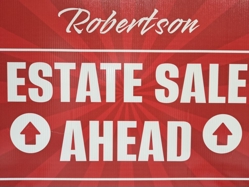Robertson Estate Sales Logo