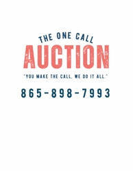 The One Call Auction Logo
