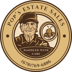 Pop's Estate Sales Logo