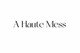 A Haute Mess Logo