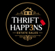 Thrift Happ3ns Estate Sales Logo