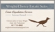 Wright Choice Estate Sales Logo