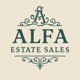 Alfa Estate Sales LLC Logo