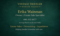 Vintage Traveler Estate Sales Logo