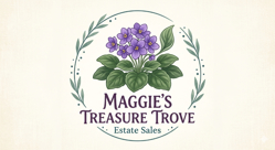 Maggie's Treasure Trove Estate Sales Logo