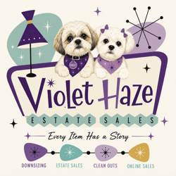 Violet Haze Estate Sales Logo