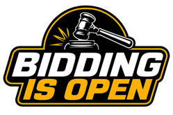 Bidding Is Open Logo