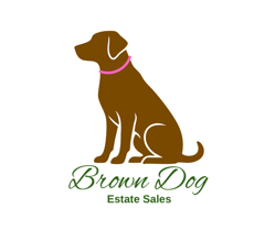 Brown Dog Estate Sales Logo