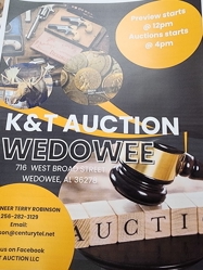 K&t Auction Logo