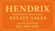 Hendrix Estate Sales Logo