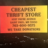 Cheapest Thrift Store Logo