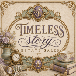 A Timeless Story Estate Sales Logo